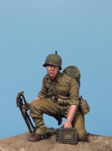 画像1: The Bodi[TBO35184]1/35 WW.II 米陸軍 機関銃手 #2 (1)