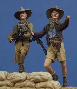 画像1: The Bodi[TBO35192]1/35 WW.II オーストラリア歩兵"通過させない!" (トブルク包囲戦)
