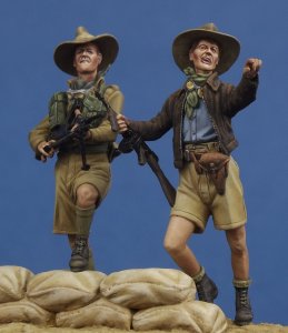 画像1: The Bodi[TBO35192]1/35 WW.II オーストラリア歩兵"通過させない!" (トブルク包囲戦) (1)