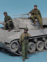 The Bodi[TBO35196]1/35 米軍 M18 ヘルキャット クルー(3体セット)