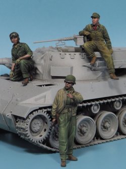 画像1: The Bodi[TBO35196]1/35 米軍 M18 ヘルキャット クルー(3体セット)