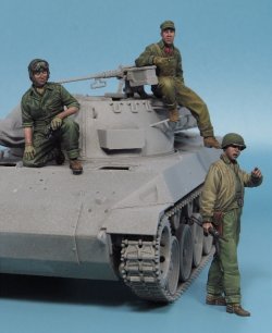 画像2: The Bodi[TBO35196]1/35 米軍 M18 ヘルキャット クルー(3体セット)