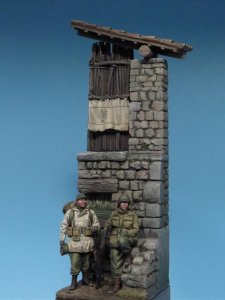 画像1: The Bodi[TBO35207]1/35 WW.II 米陸軍 山岳師団兵ジオラマセット (1)