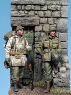 画像4: The Bodi[TBO35207]1/35 WW.II 米陸軍 山岳師団兵ジオラマセット