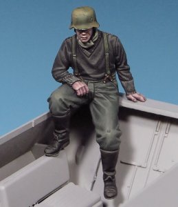 画像1: The Bodi[TBO35218]1/35 WW.II ドイツ武装親衛隊Sd.Kfz251クルー パート1 (1)