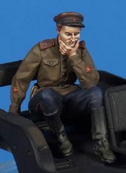 画像4: The Bodi[TBO35025]1/35 ウィリス・ジープ用ソ連軍将校(ドライバーと政治将校2体)セット (タミヤ用)