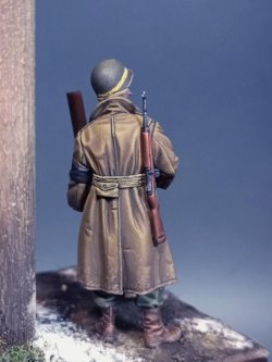 画像4: The Bodi[TBO35170]1/35 WW.II 米陸軍 憲兵w/薪ストーブ 「アルデンヌ 1944年」