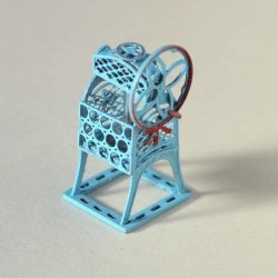 画像1: twilight model[TAS-01] 1/35スケール　 『レトロな 、かき氷機』　エッチングパーツセット