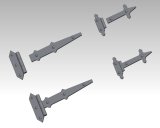 VG DioModels[VG64029]1/35 汎用 アンティークヒンジセット(24個入)