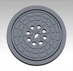 画像1: VG DioModels[VG64032]1/35 汎用 マンホールのフタ＃3