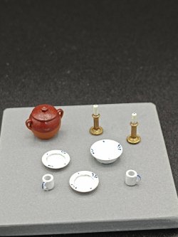 画像2: VG DioModels[VG64060]1/24(75mm) 汎用 家庭用品セット(8個入)