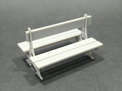 画像2: VG DioModels[VG64064]1/24(75mm) 汎用 背中合わせベンチ