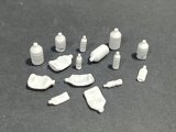 VG DioModels[VG64070]1/35 汎用 大型ビンセット(15個入)