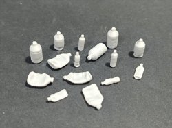 画像1: VG DioModels[VG64070]1/35 汎用 大型ビンセット(15個入)