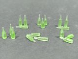 VG DioModels[VG64080]1/35 汎用 グリーンガラス製ビンセット(18個入)