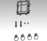 VG DioModels[VG64091]1/35 汎用 ドアアクセサリーセット(9個入)