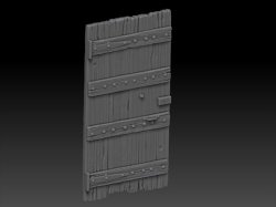 画像1: VG DioModels[VG64099]1/35 汎用 木製ドア＃2