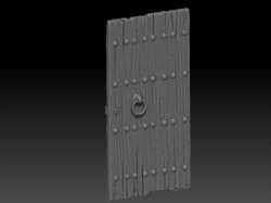 画像2: VG DioModels[VG64099]1/35 汎用 木製ドア＃2