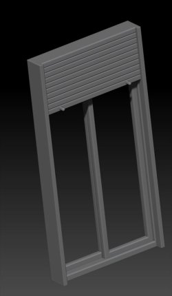 画像1: VG DioModels[VG64104]1/35 汎用 シャッター付大型窓