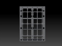 画像1: VG DioModels[VG64107]1/35 汎用 格子付窓＃1