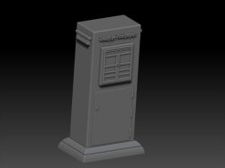 画像1: VG DioModels[VG64111]1/35 WWII ドイツ 帝国郵便ポスト＃1