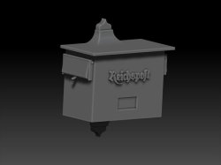 画像1: VG DioModels[VG64113]1/35 WWII ドイツ 帝国郵便ポスト＃3