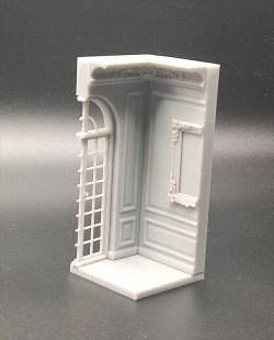 画像2: VG DioModels[VG64307]1/24(75mm) 汎用 フィギュアベース 宮殿の部屋の片隅