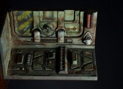 画像1: VG DioModels[VG64321]1/43(40mm) 汎用 フィギュアベース SFモデル＃1 気密ドアの中