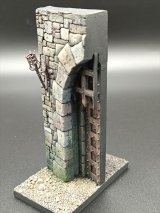 VG DioModels[VG64325]1/32(54mm) 汎用 フィギュアベース 石造りの城門