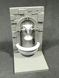 画像2: VG DioModels[VG64327]1/32(54mm) 汎用 フィギュアベース 壁噴水