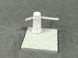 画像2: VG DioModels[VG64330]1/24(75mm) 汎用 フィギュアベース 石柱フェンス