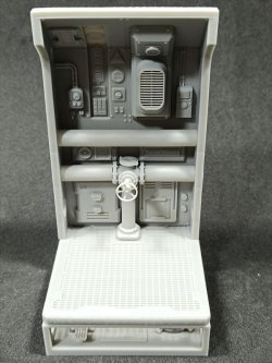 画像1: VG DioModels[VG64333]1/43(40mm) 汎用 フィギュアベース SFモデル＃3 機関制御室