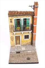 VG DioModels[VG64501]1/35 汎用 ジオラマベース 地中海の街角