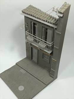 画像2: VG DioModels[VG64501]1/35 汎用 ジオラマベース 地中海の街角