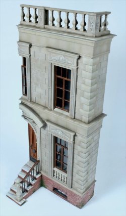 画像1: VG DioModels[VG64506]1/35 汎用 ジオラマベース 石造りの家