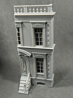 画像2: VG DioModels[VG64506]1/35 汎用 ジオラマベース 石造りの家