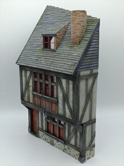 画像1: VG DioModels[VG64507]1/35 汎用 ジオラマベース 北ヨーロッパの家