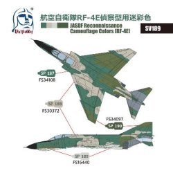 画像3: VICカラー[VICSV189]航空自衛隊 RF-4E 偵察型用 迷彩色セット