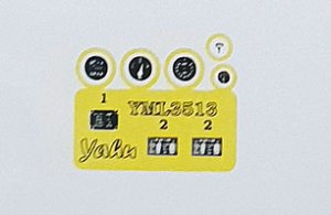 画像1: ヤフーモデル[YML3513]1/35 クルップ・プロッツェ・着色計器板・ブロンコ (1)