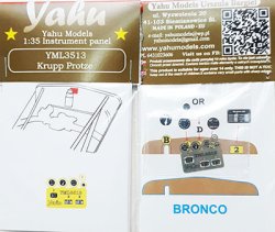 画像2: ヤフーモデル[YML3513]1/35 クルップ・プロッツェ・着色計器板・ブロンコ