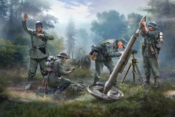 画像1: ズベズダ[ZV6268]1/72 ドイツ120mm迫撃砲　ｗ/兵員