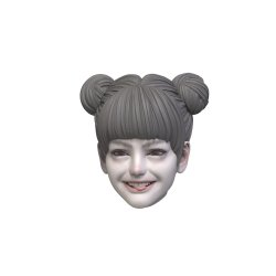 画像11: トリファクトリー[HD-05]1/24 アクセサリー ヘッドシリーズ-5 モダンヘッドセット2(5個入り)