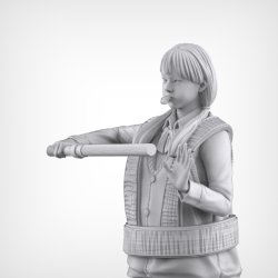 画像6: トリファクトリー[GW-04C]1/20 はたらくJK 交通誘導員 交通誘導に従って下さい!