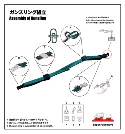 画像2: トリファクトリー[GUN-SL2]1/12 ガンスリングセット Kシリーズ(4個入)