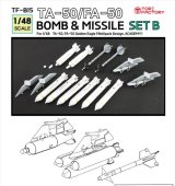 トリファクトリー[TF-B15]1/48 現用 韓国 TA-50/FA-50用ミサイル/爆弾セットB(アカデミー/ウルフパック用)