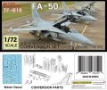 トリファクトリー[TF-B18]1/72 現用 韓国 FA-50 コンバージョンセット(アカデミー用)