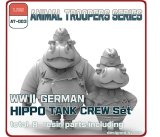 トリファクトリー[AT-003]1/35 WWII ドイツ　ヒッポ　戦車兵　セットA(2体）