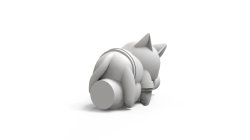 画像8: トリファクトリー[ATN-007]ノンスケール JSGF 陸自ねこ戦車搭乗員 キャットチームセット(5体入)