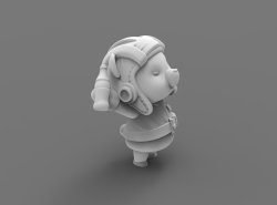 画像9: トリファクトリー[ATN-004]ノンスケール ロシアくまタンククルー 「お休み」セット