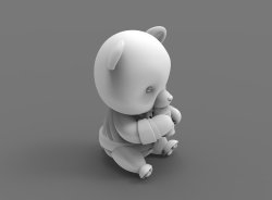 画像13: トリファクトリー[ATN-004]ノンスケール ロシアくまタンククルー 「お休み」セット